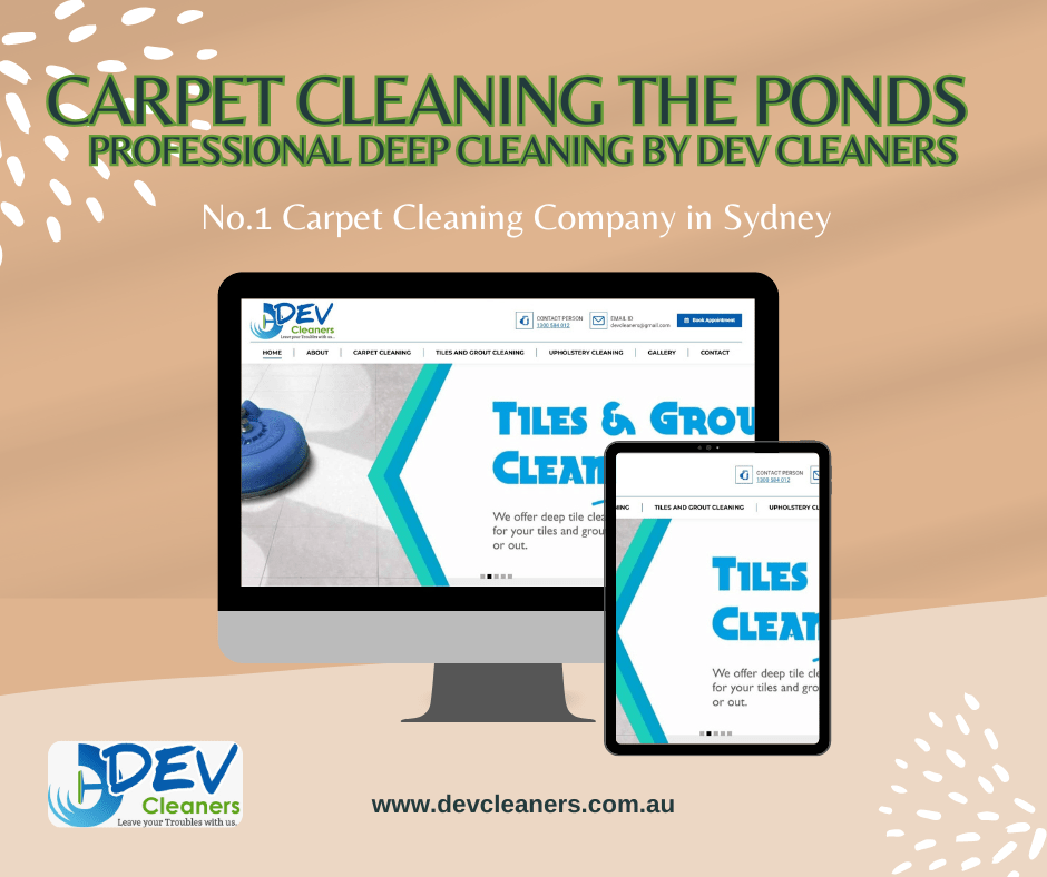 Carpet Cleaning The Ponds - Dev Cleaenrs